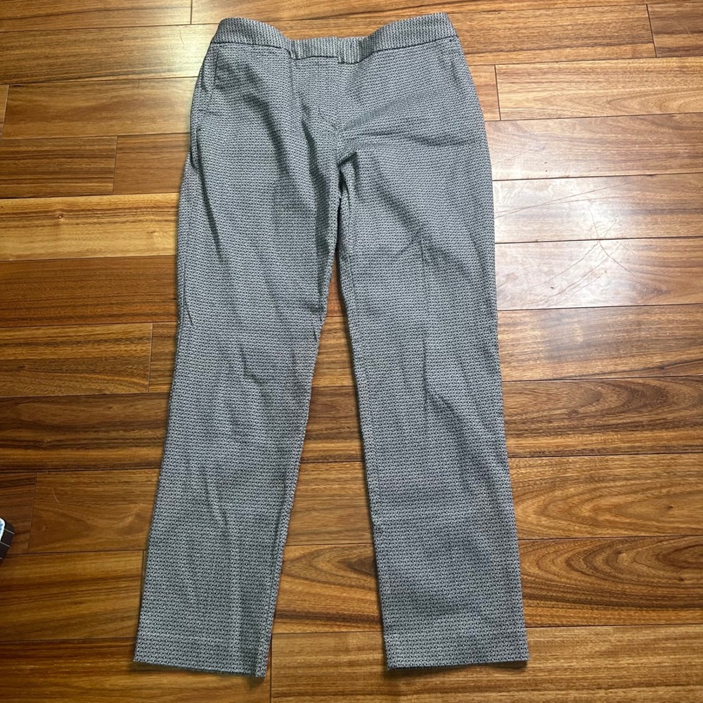 Mario Serrani Italy Geometric‎ Print Career Pants Business Casual Size 8